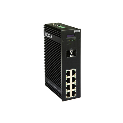 10口网管型工业以太网交换机
