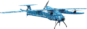 FK-UAV-G20 垂直起降固定翼巡查空域管控反制性无人机